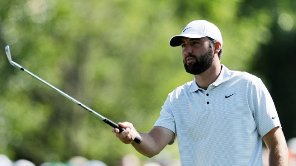 Scheffler grabs share of early lead in quest for Masters repeat