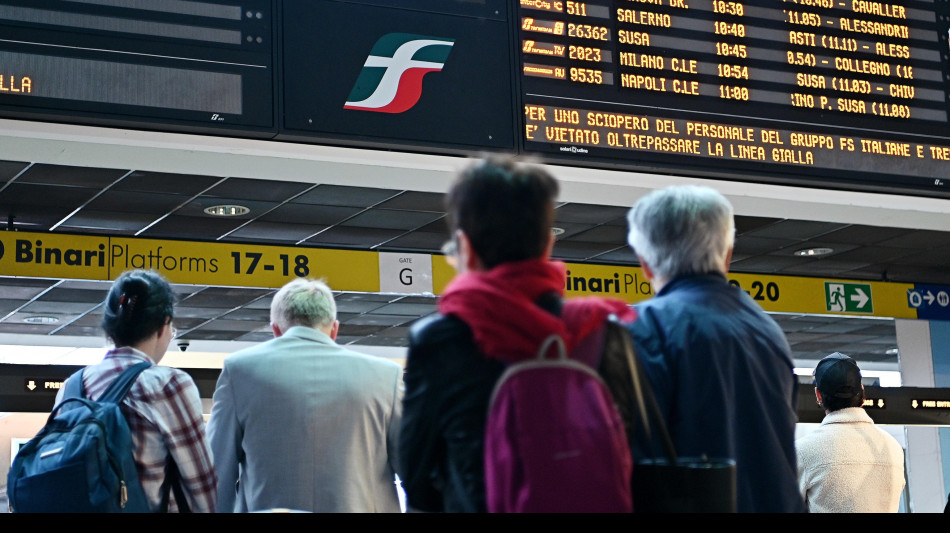 Sciopero del personale Fs il 7 e l'8 luglio