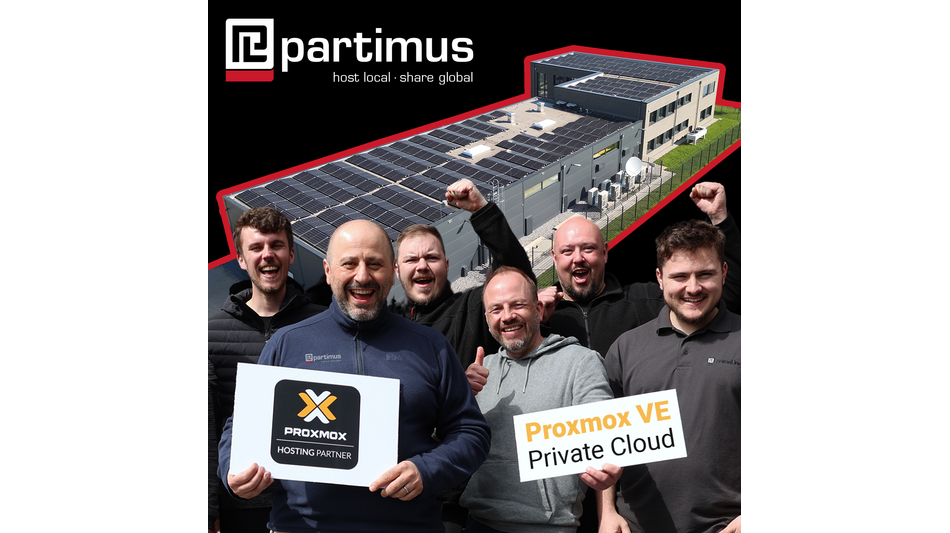 partimus GmbH wird offizieller Proxmox Hosting Partner in Deutschland